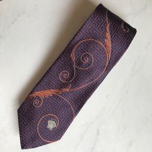Versace men’s silk tie